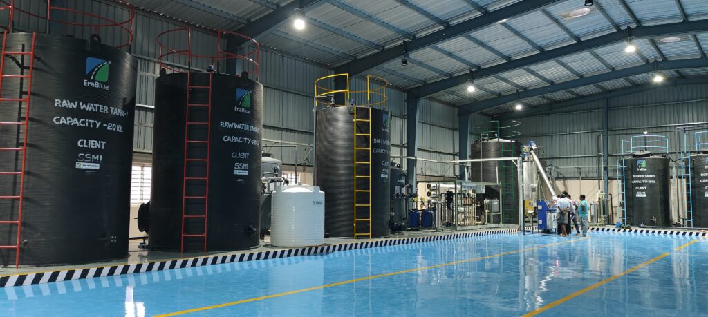 "DEF Making Machine producing fluid on-site"