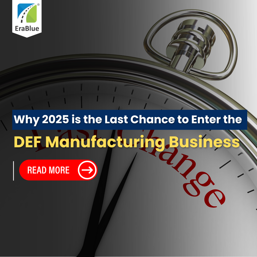 DEF Making Machine setup at EraBlue Technology